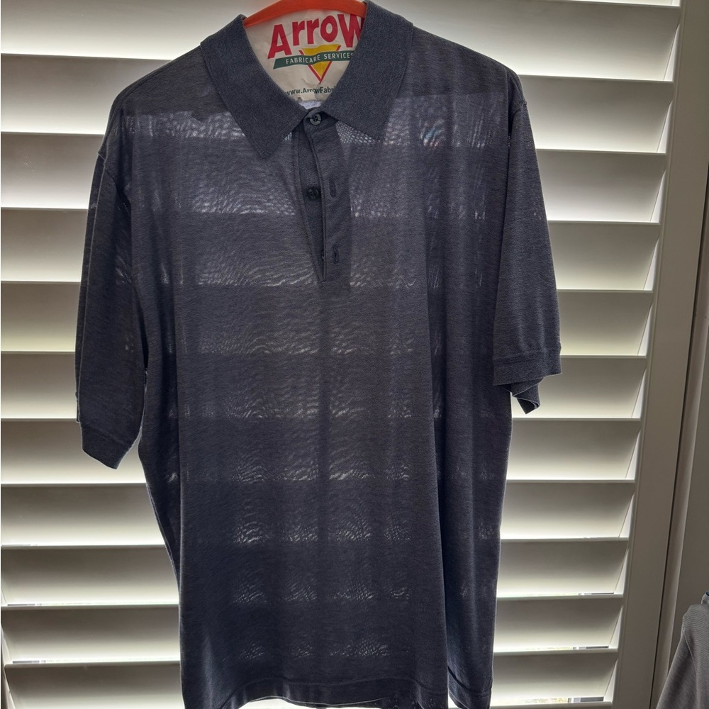 Arrow Men's Dark Gray Polo Shirt